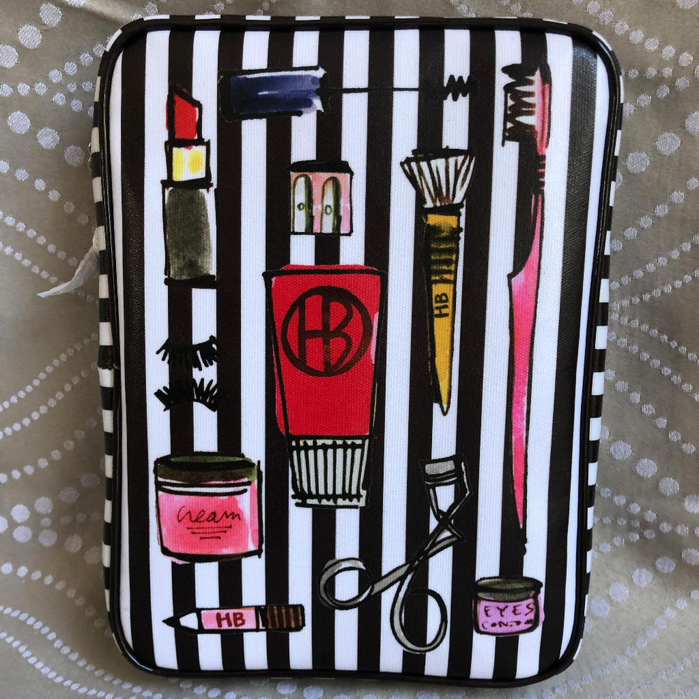 RARE! Henri Bendel Makeup Organizer with Mirror